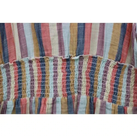 True Craft Long Balloon Sleeves V-Neck Top-Size XL-New w/Tags-Beachy - Picture 10 of 10